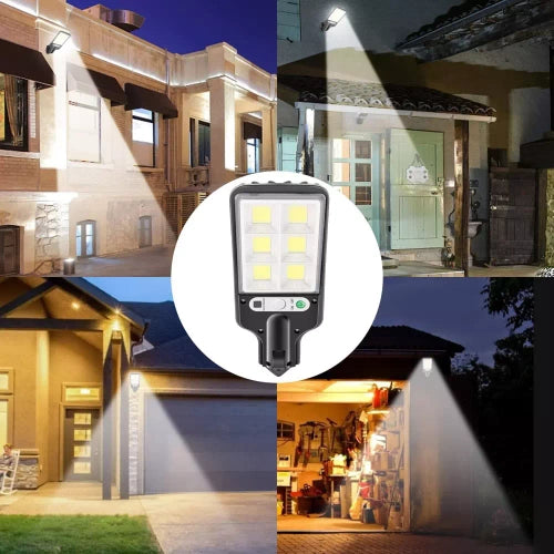 Lámpara Solar LED 616b con Luz Blanca - Iluminación Eficiente y Sustentable